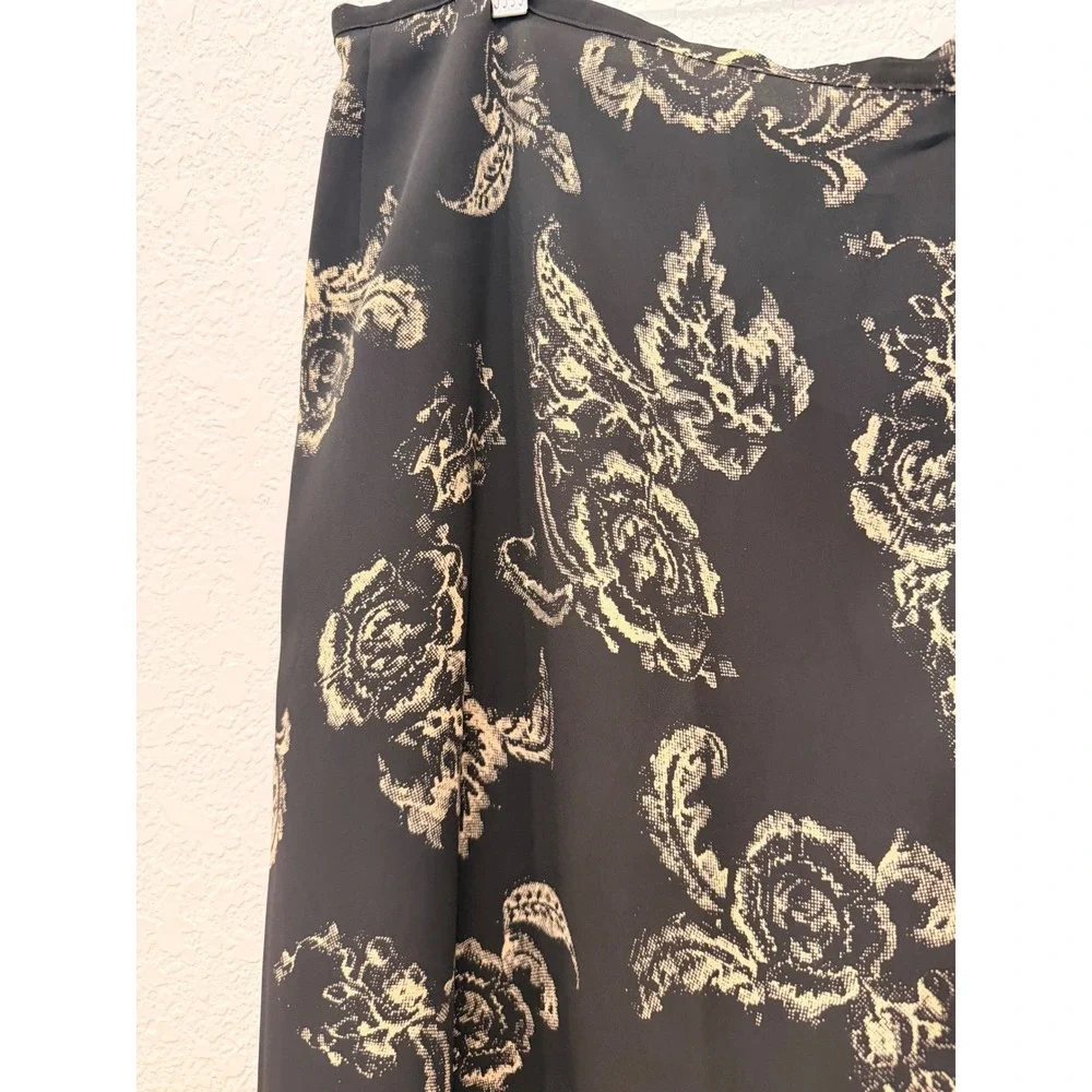 Jones New York Country Vintage 2 Piece Floral Wrap Skirt Set 16 Cottagecore 90's